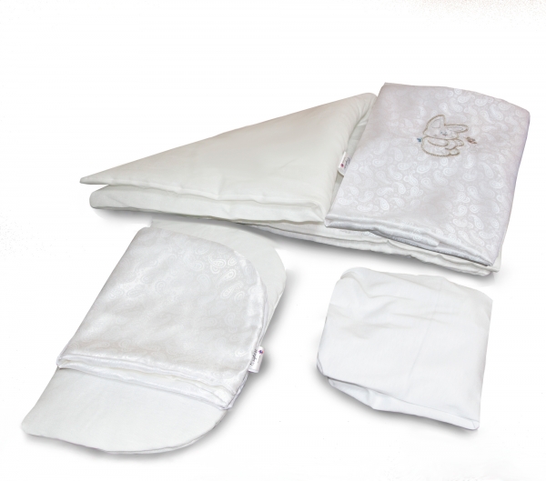 Комплект постельного белья в коляску Esspero Lui 6 предметов Зайка