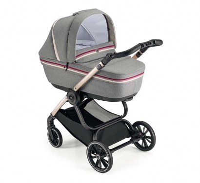 Коляска 3 в 1 Cam Techno Milano (шасси Gold V93S) 553