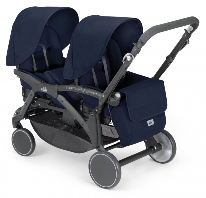 Коляска для двойни 3 в 1 Cam Twin Pulsar 186