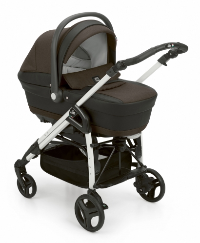 Коляска 3 в 1 Cam Zen Joy (шасси Carbon White) 751