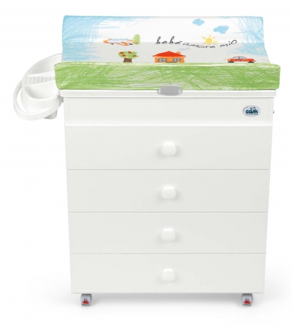 Пеленальный комод Cam Asia bianka