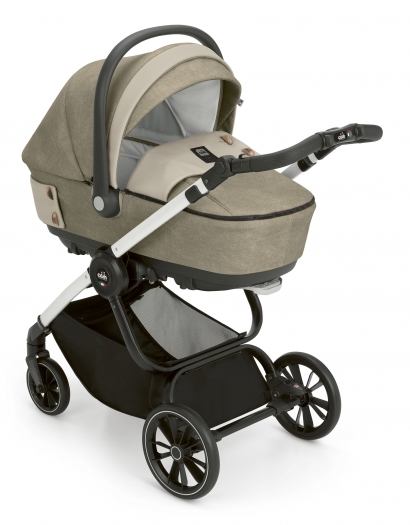 Коляска 3 в 1 Cam Techno Soul (шасси Carbon White) 725