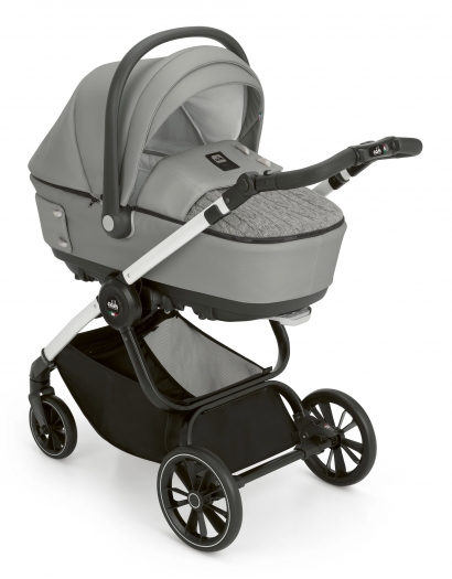 Коляска 3 в 1 Cam Techno Soul (шасси Carbon White) 727