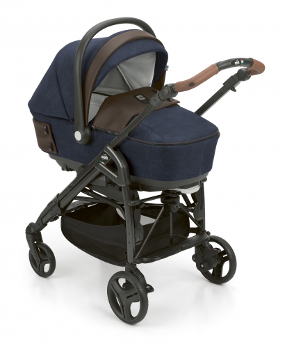 Коляска 3 в 1 Cam Zen Soul (шасси Carbon Black) 724
