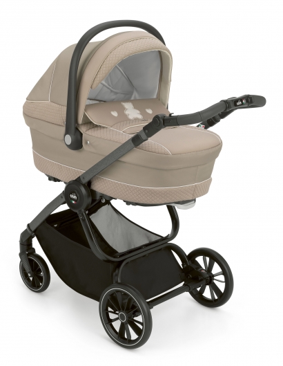 Коляска 3 в 1 Cam Techno Joy (шасси Scratch Grey) 755