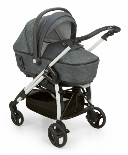 Коляска 3 в 1 Cam Zen Soul (шасси Carbon White) 726