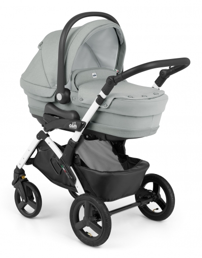 Коляска 3 в 1 Cam Dinamico Up Top (shassis White) 688