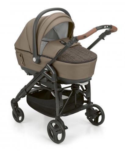 Коляска 3 в 1 Cam Zen Soul (шасси Carbon Black) 728