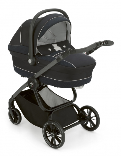 Коляска 3 в 1 Cam Techno Joy (шасси Scratch Grey) 754