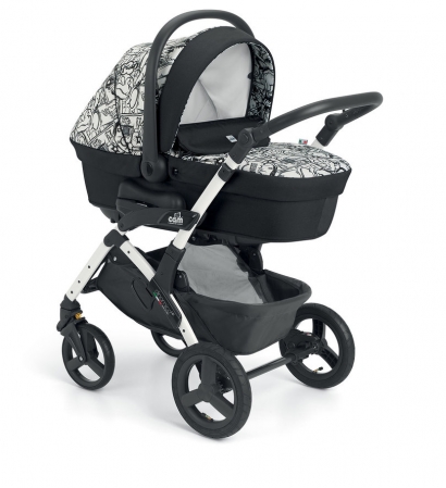 Коляска 3 в 1 Cam Dinamico Up Smart (shassis White) 782