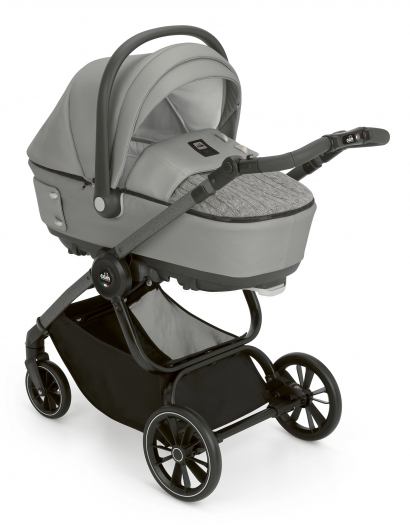 Коляска 3 в 1 Cam Techno Soul (шасси Scratch Grey) 727