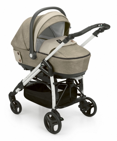 Коляска 3 в 1 Cam Zen Soul (шасси Carbon White) 725