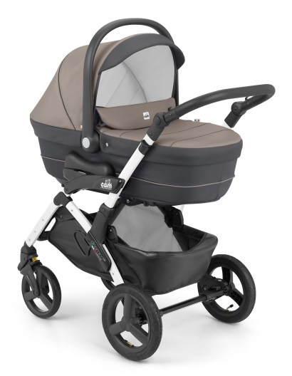 Коляска 3 в 1 Cam Dinamico Up Smart (shassis White) 681