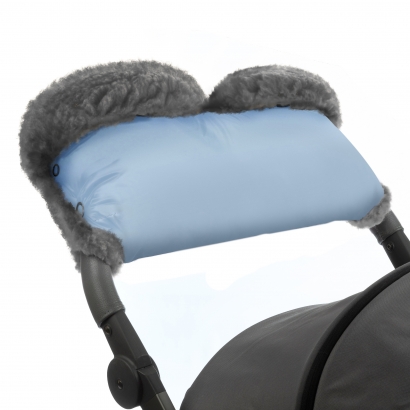 Муфта для рук на коляску Esspero Four Lux (Натуральная шерсть) Blue Mountain