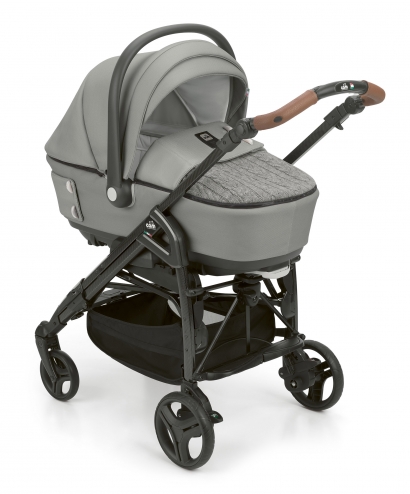 Коляска 3 в 1 Cam Zen Soul (шасси Carbon Black) 727