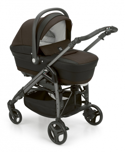 Коляска 3 в 1 Cam Zen Joy (шасси Scratch Grey) 751