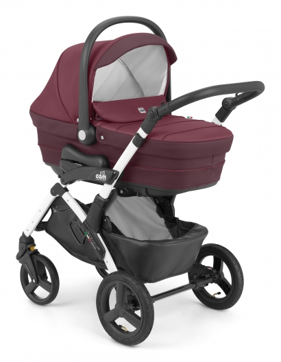 Коляска 3 в 1 Cam Dinamico Up Smart (shassis White) 684