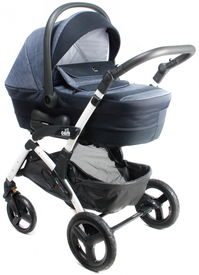Коляска 3 в 1 Cam Dinamico Up Art Ex (shassis White) 764