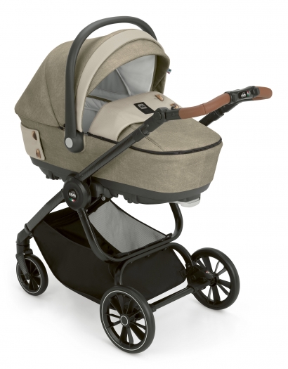 Коляска 3 в 1 Cam Techno Soul (шасси Carbon Black) 725