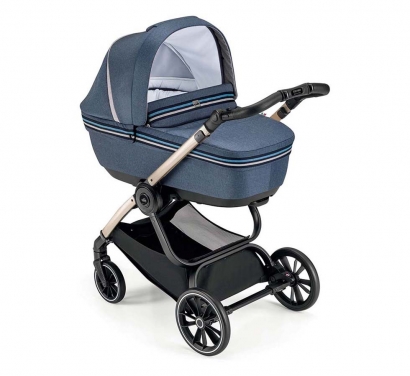 Коляска 3 в 1 Cam Techno Milano (шасси Gold V93S) 552