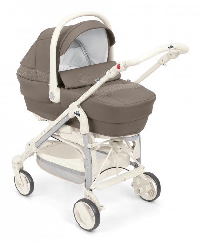 Коляска 3 в 1 Cam Minu Teddy Crystal 641