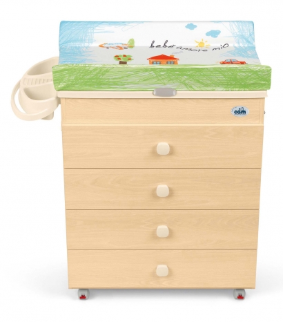 Пеленальный комод Cam Asia naturale
