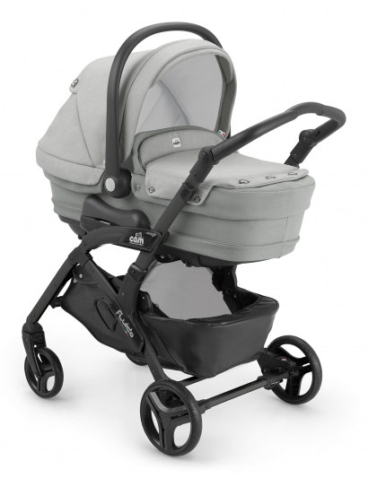 Коляска 3 в 1 Cam Fluido City Top (шасси Black) 688