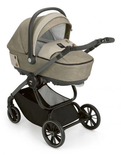 Коляска 3 в 1 Cam Techno Soul (шасси Scratch Grey) 725