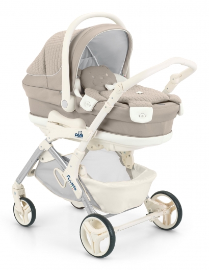 Коляска 3 в 1 Cam Fluido City Orso 710