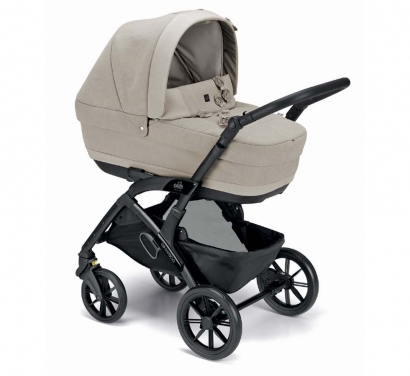 Коляска 3 в 1 Cam Dinamico Up Smart (2021) 989 бежевый с аппликацией