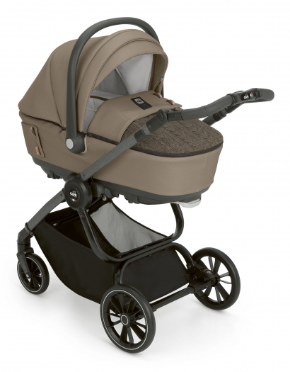 Коляска 3 в 1 Cam Techno Soul (шасси Scratch Grey) 728
