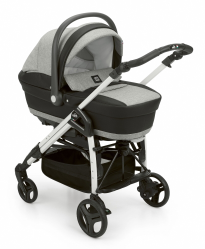 Коляска 3 в 1 Cam Zen Joy (шасси Carbon White) 750
