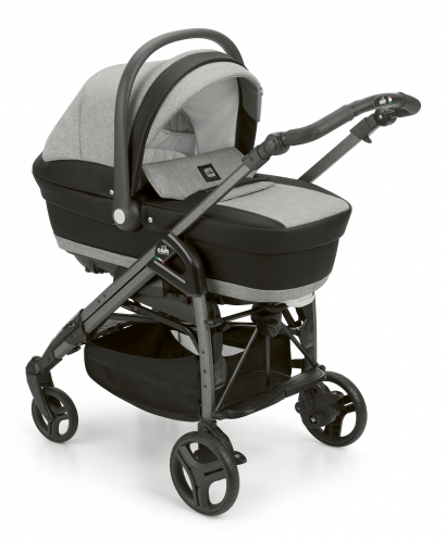 Коляска 3 в 1 Cam Zen Joy (шасси Scratch Grey) 750