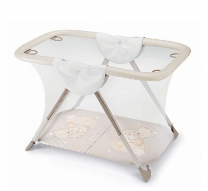 Манеж Cam Brevettato 260Bd бежевый мишка и луна