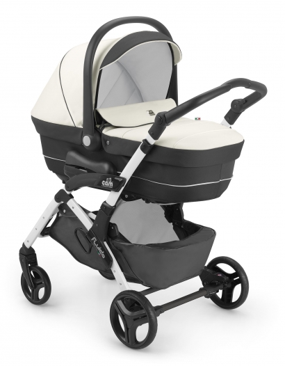 Коляска 3 в 1 Cam Fluido City Smart (шасси White) 683