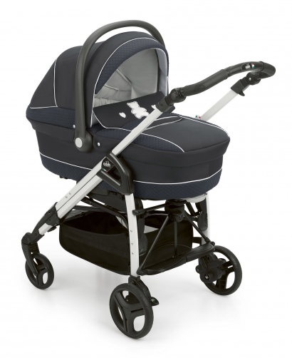 Коляска 3 в 1 Cam Zen Joy (шасси Carbon White) 754