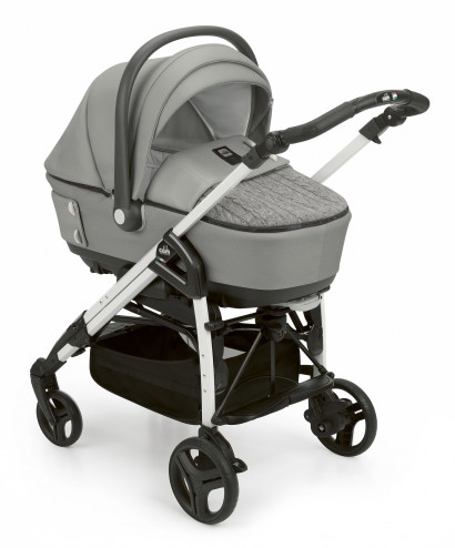 Коляска 3 в 1 Cam Zen Soul (шасси Carbon White) 727