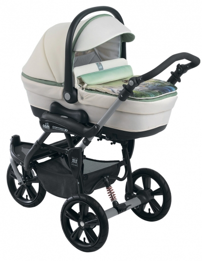 Коляска 3 в 1 Cam Cortina X3 Tris Evolution Fiori Exclusive 529