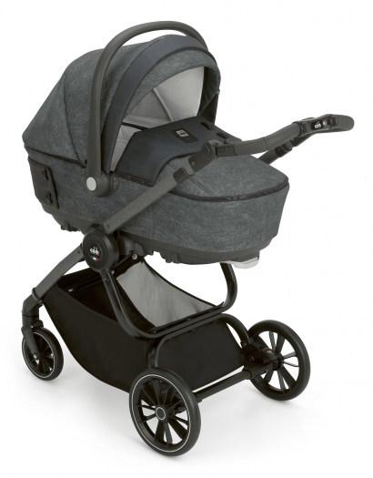 Коляска 3 в 1 Cam Techno Soul (шасси Scratch Grey) 726