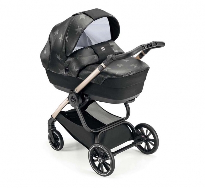 Коляска 3 в 1 Cam Techno Softy (шасси Gold V93S) 512