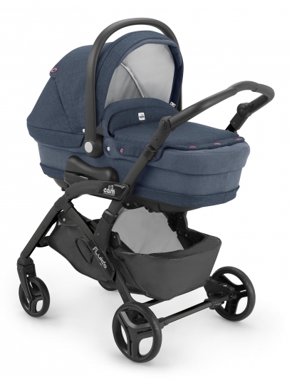 Коляска 3 в 1 Cam Fluido City Top (шасси Black) 686