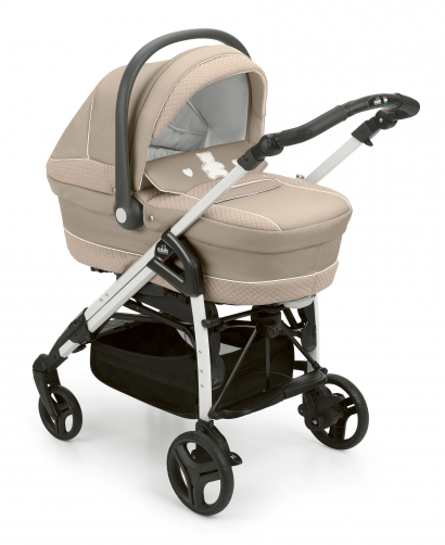 Коляска 3 в 1 Cam Zen Joy (шасси Carbon White) 755