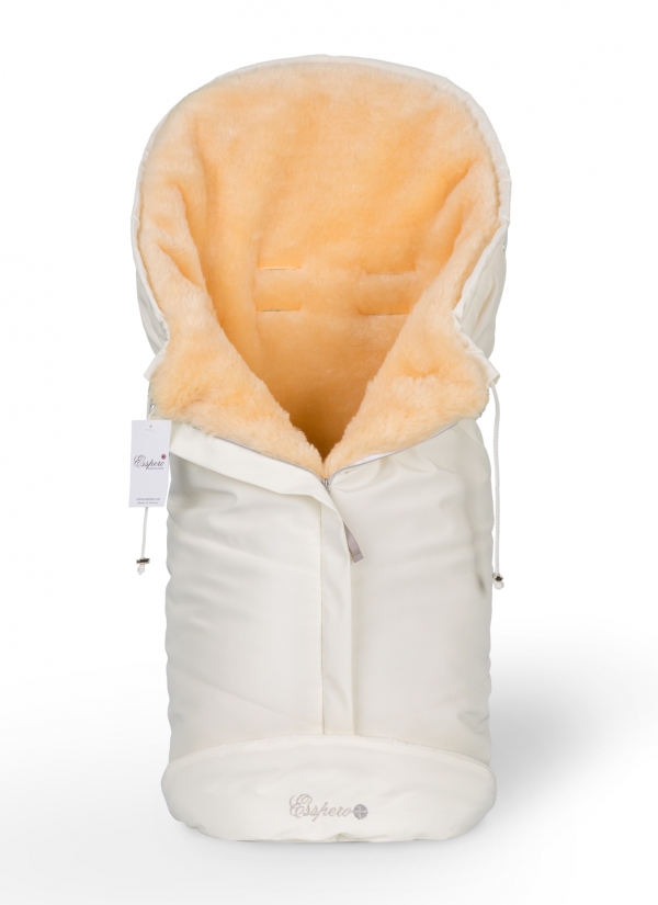 Конверт в коляску Esspero Sleeping Bag (натуральная 100% шерсть) Beige