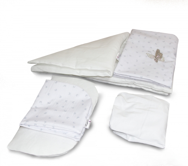 Комплект постельного белья в коляску Esspero Lui 6 предметов Бабочка