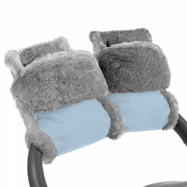 Муфта-рукавички для коляски Esspero Christoffer (Натуральная шерсть) Blue Mountain