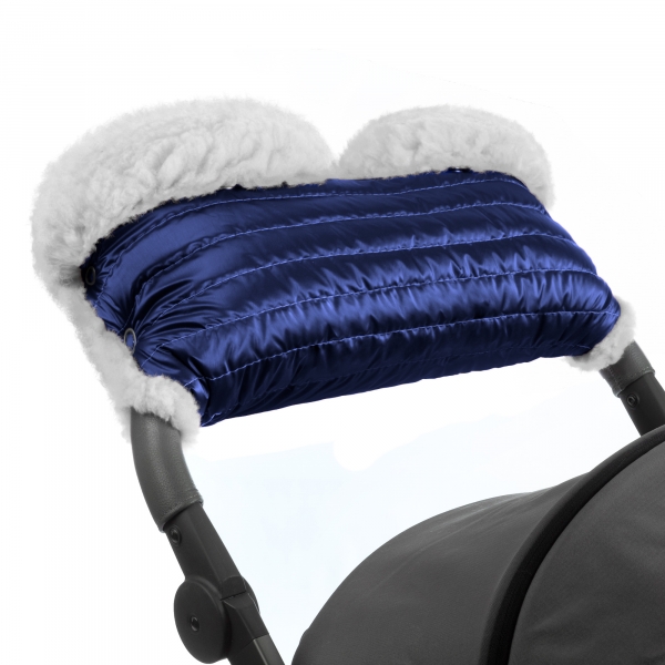 Муфта для рук на коляску Esspero Soft Fur Lux (Натуральная шерсть) Cosmic