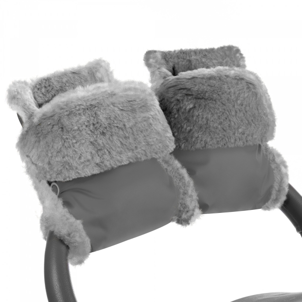Муфта-рукавички для коляски Esspero Christoffer (Натуральная шерсть) Grey